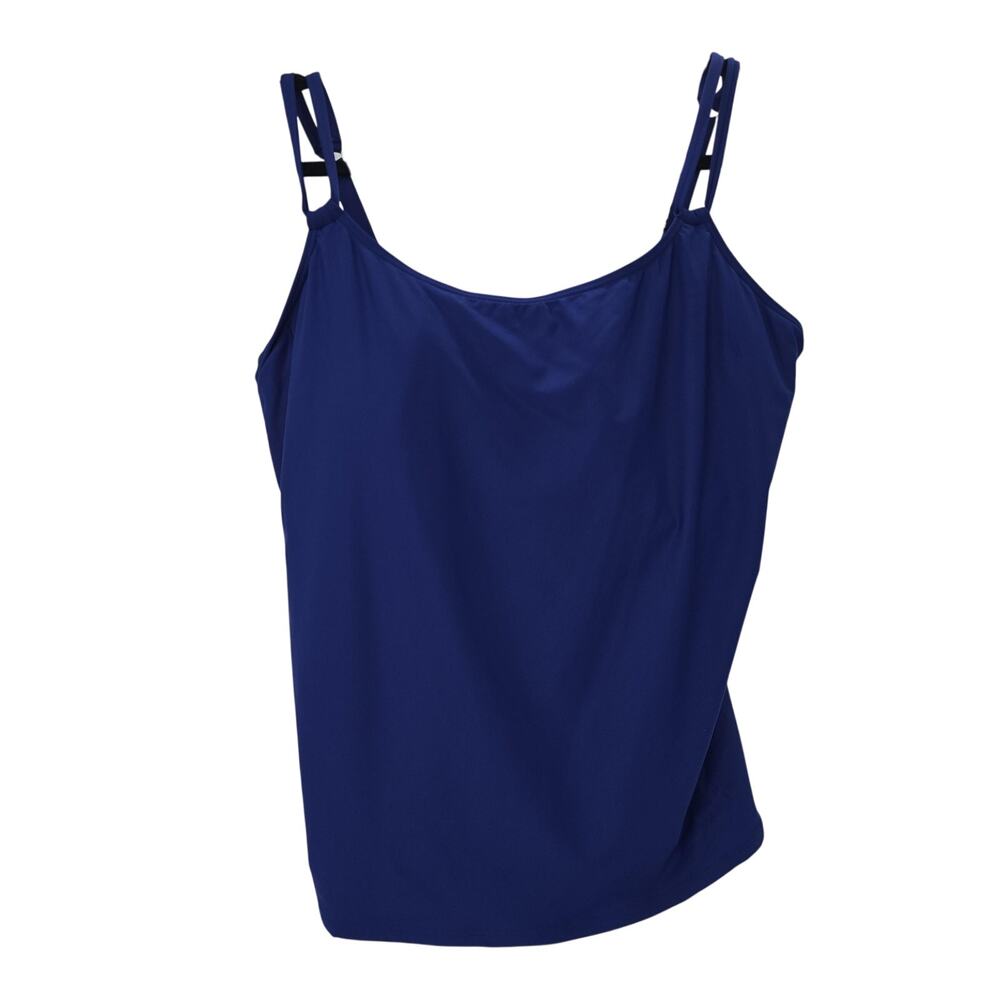 Sunsets Taylor Tankini Swimsuit Top Indigo 40G 38H